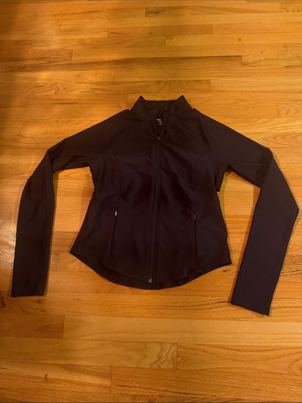 Old Navy Black Power Soft Women’s Black Full-Zip Jacket